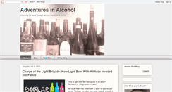 Desktop Screenshot of adventuresinalcohol.com