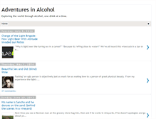 Tablet Screenshot of adventuresinalcohol.com